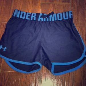 Navy blue Under Armor shorts!